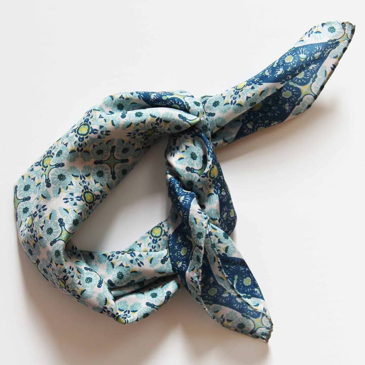 Les Belles Vagabondes - Wholesale Head Scarf - Women's - Mini Agadir Yellow