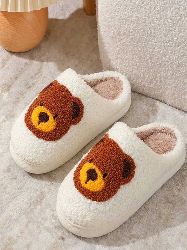 ,....SI-26824 Cute novelty soft plush cozy slippers (size L/XL) for wholesale by 42POPS