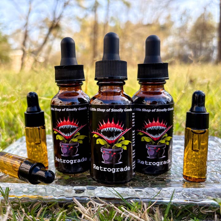 Retrograde Beard Oil for wholesale by Little Shop of Smelly Goods