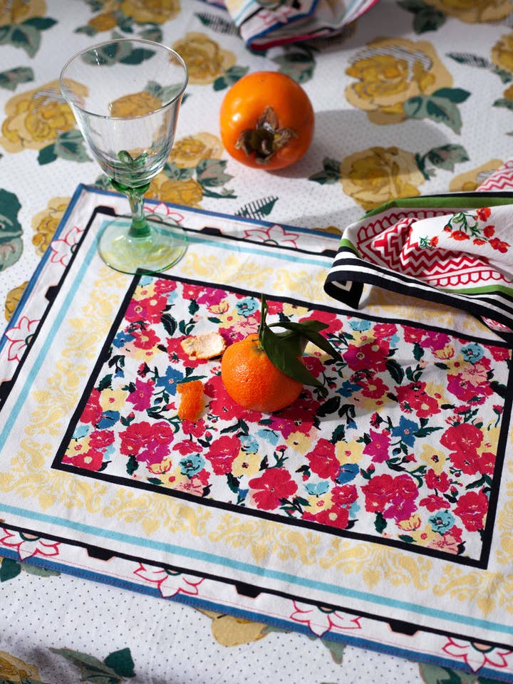 BORDDÆKKE TIBETANSK SARONG for engroshandel hos Lucas du Tertre - Europe