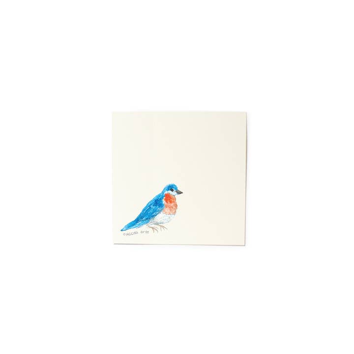 Piccola Arte - Wholesale Stationery/Notecard Set - Mini Stationery Set - Bird1