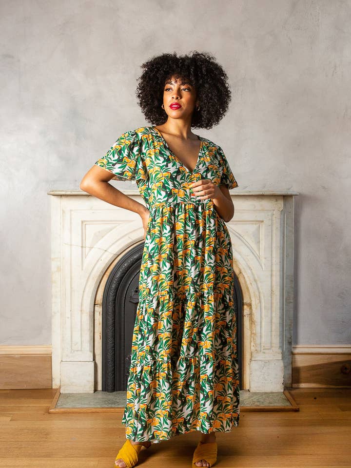 Amazon maxi-jurk voor wholesale door Mixed by Nasrin