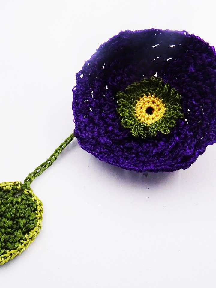 Broche amapola grande para venta al por mayor de Meli Design