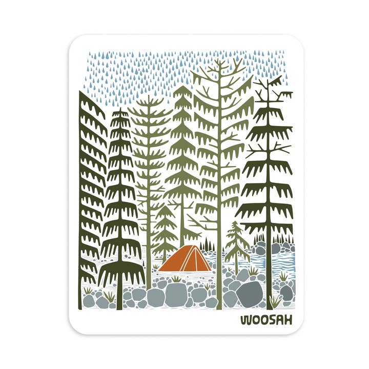 Woosah Outfitters – Großhandel Aufkleber – Cascade Canyon-Aufkleber0