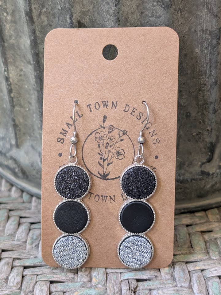 Black & Silver Trios for wholesale by Small Town Designs