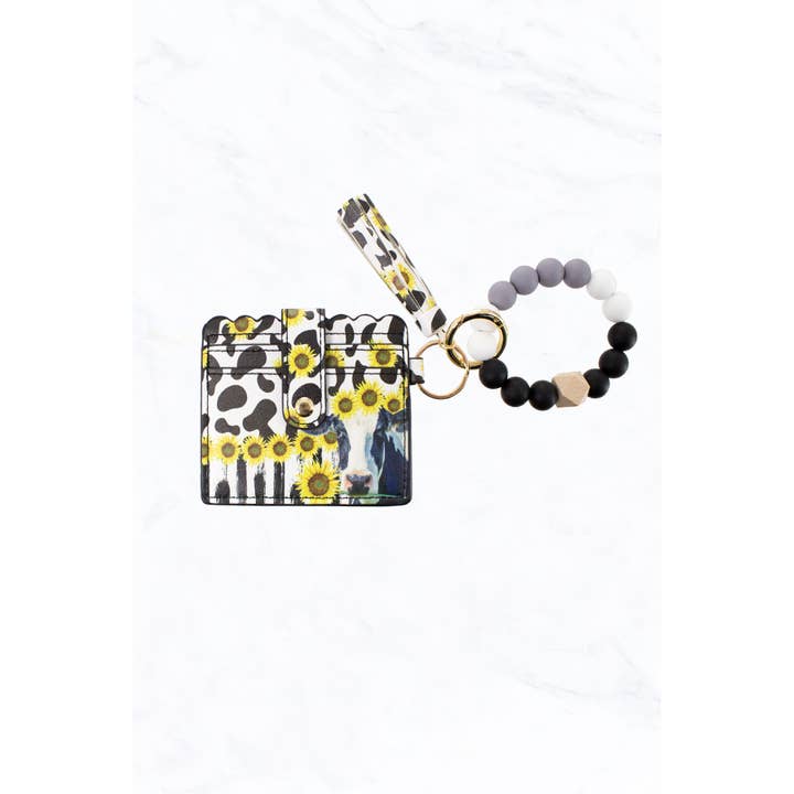 Suzie Q USA - Vente Bracelets porte-clés - Bracelet en perles de silicone avec porte-cartes et porte-clés3