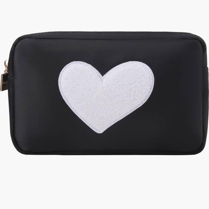 Bloc Bags - Wholesale Makeup/Cosmetic Bag - Medium Heart Beauty Bag1