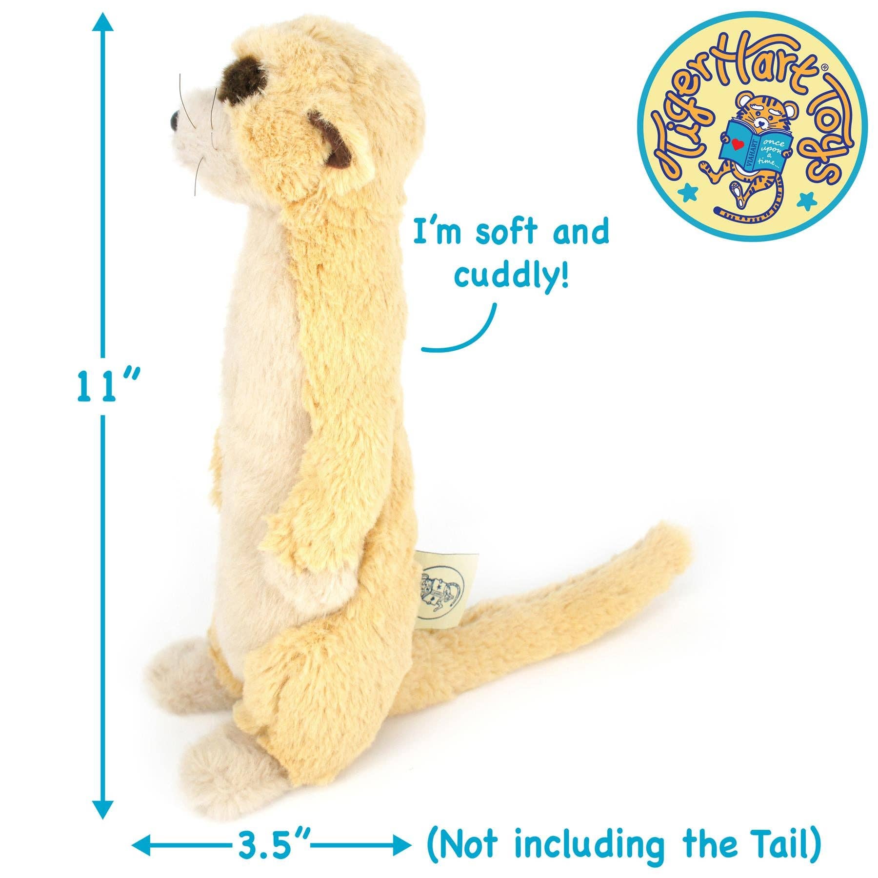 VIAHART Toy Co. - Wholesale Stuffed/Plush Toy - Kids & Baby - Mimi The Meerkat | 11 Inch Stuffed Animal Plush2
