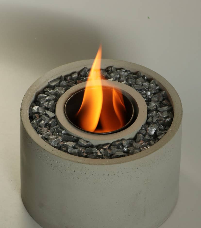 SugarByrd - Wholesale Fire Pit - Tabletop Concrete Fire Pit5