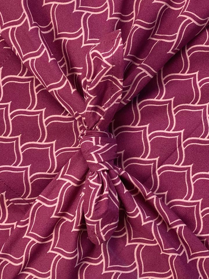 Furoshiki stof bordeauxroze blush - Valentijnscadeau inpakken voor wholesale door FabRap Furoshiki