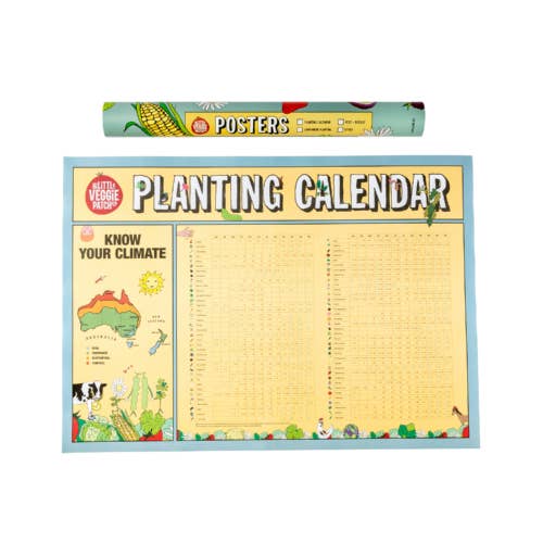 Planting Calendar for wholesale by Little Veggie Patch Co