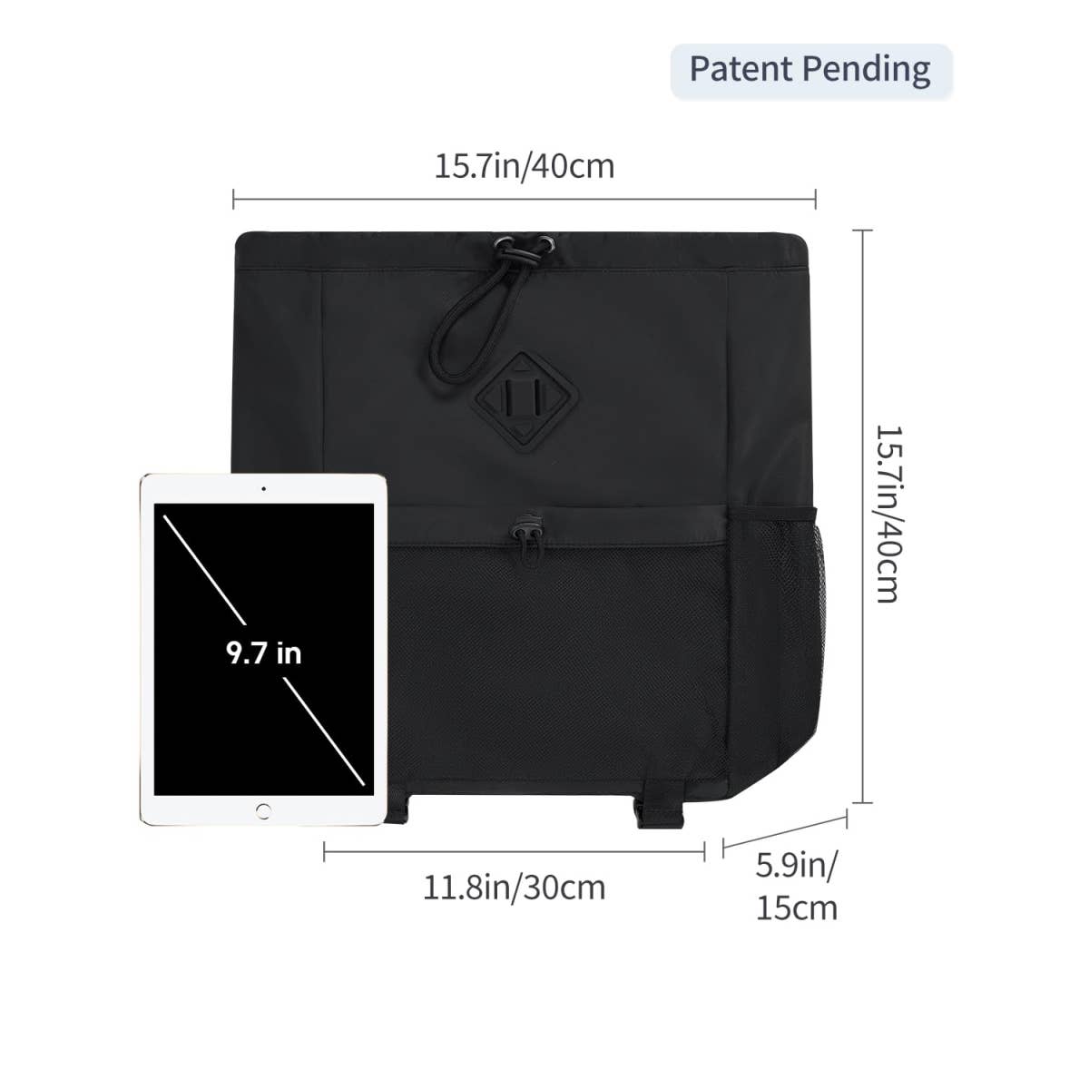 wandf - Vente Sac à cordon de serrage – unisexe - Sac à dos de sport avec cordon de serrage et sangle pour tapis de yoga46