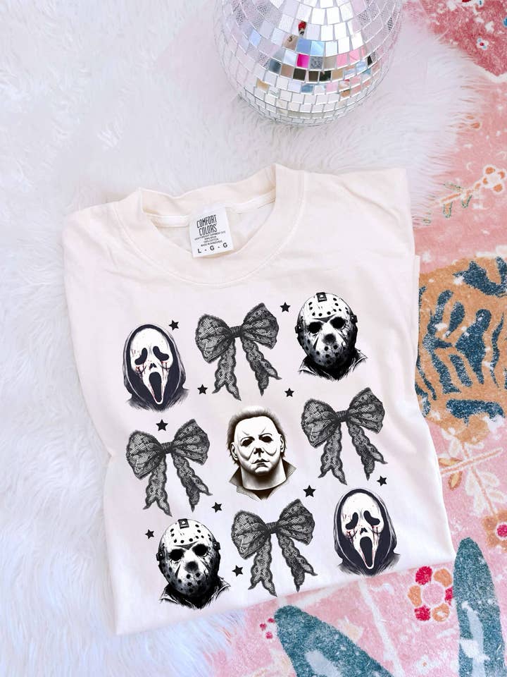 Coquette Halloween Short Sleeve Tee for wholesale by Funky Monkey