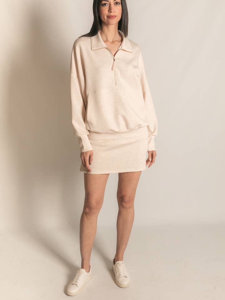 P. CILL – wholesale Sweatshirt - Dam – P. CILL Butter Modal tröja med dragkedja85