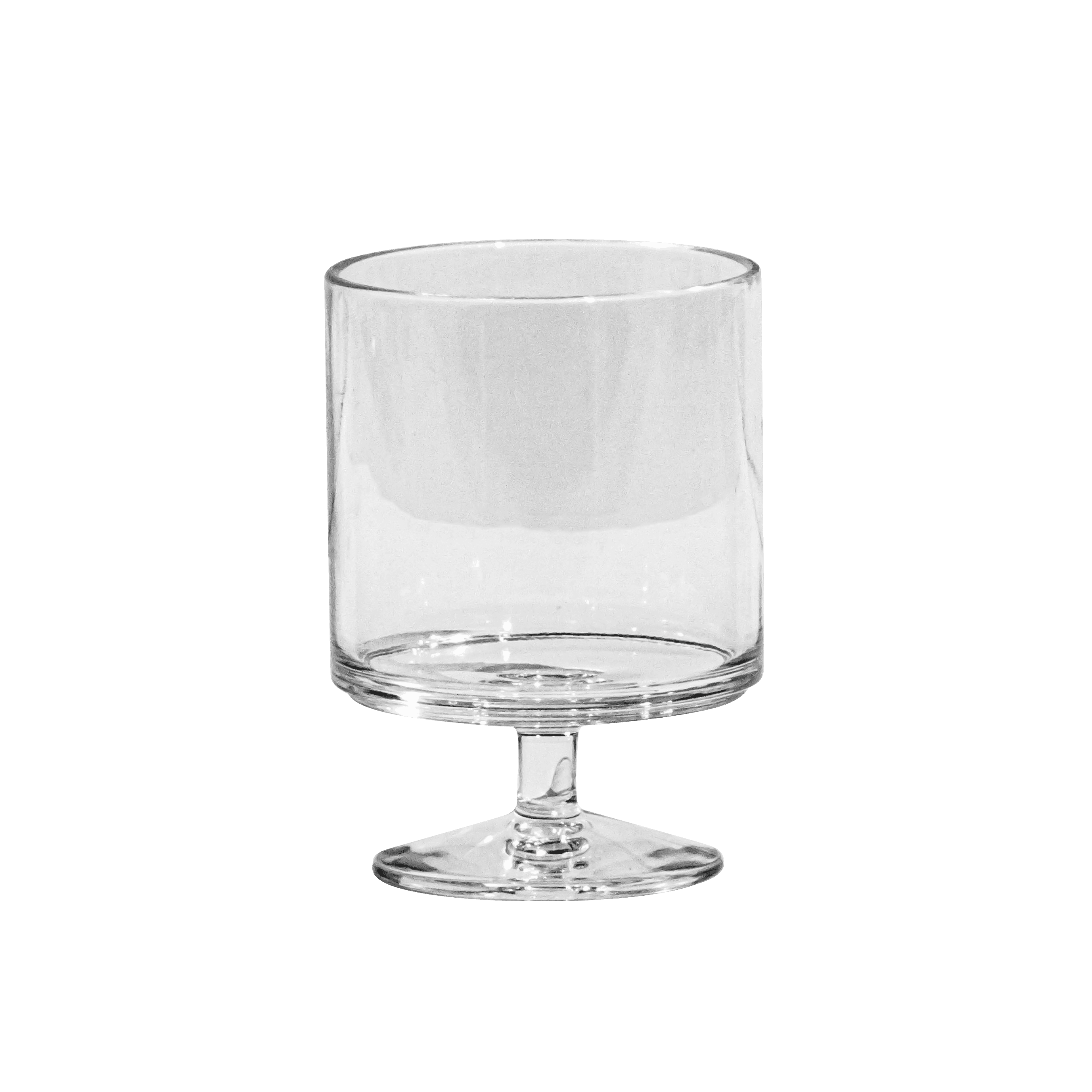 Abode Homewares by TarHong - Wholesale Wine Glass - Simple Stacking Wine Goblet, Clear, Shatterproof Plastic2