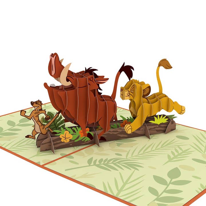 Lovepop Cards - Wholesale Birthday Card - Disney's The Lion King Wild Birthday 5''x7'' Card