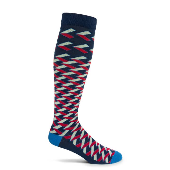 Chevrons - över kalven strumpa för wholesale av Ozone Design Inc.