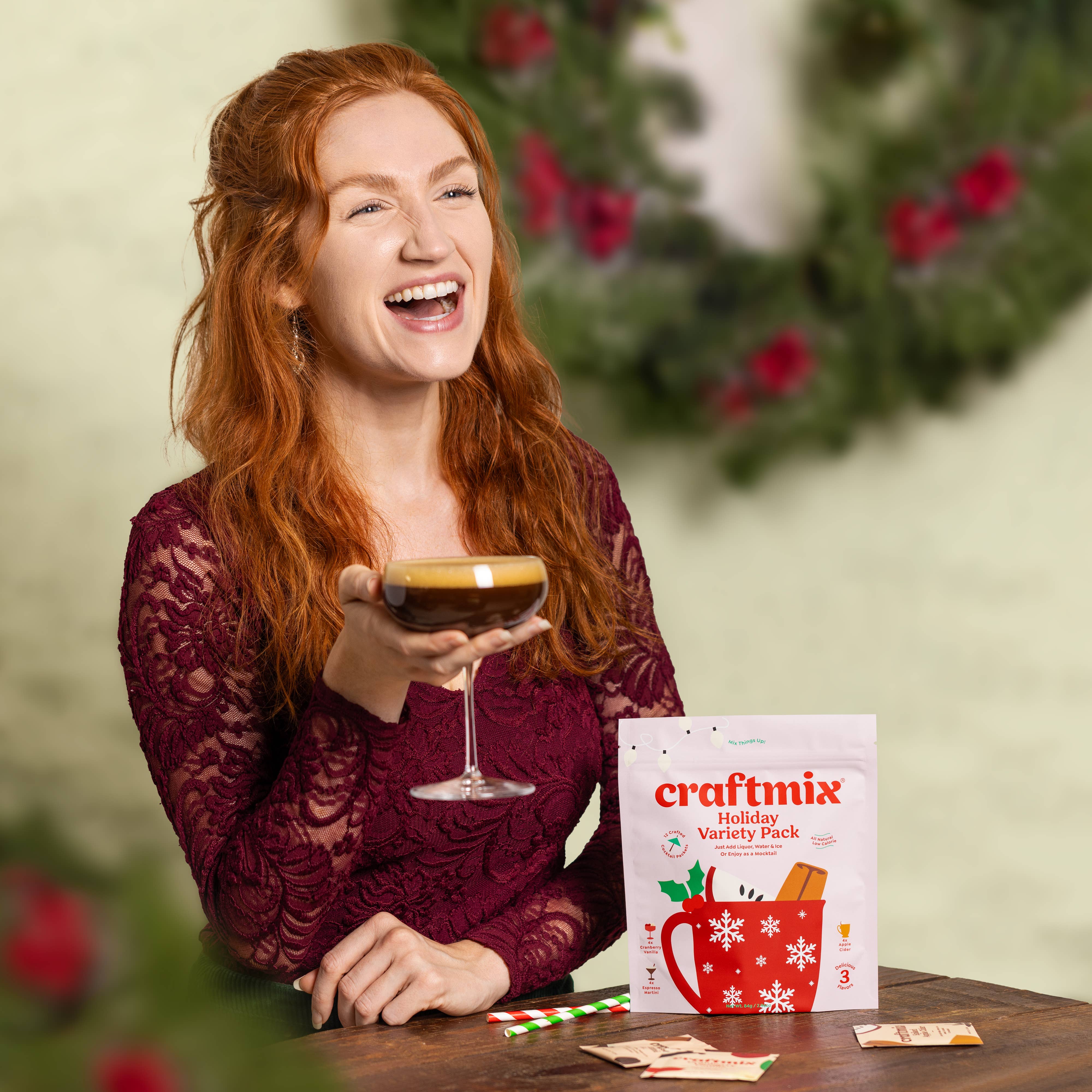 Craftmix - Vendita all'ingrosso Mix/sciroppo per cocktail - Confezione mista stagionale di miscelatori per cocktail - Multipack da 6 porzioni3