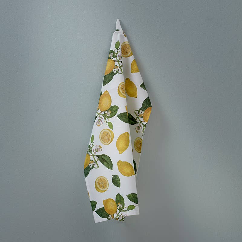 Koustrupco - Wholesale Tea Towel - Lemons 100% organic cotton tea towel- Made i Europe2