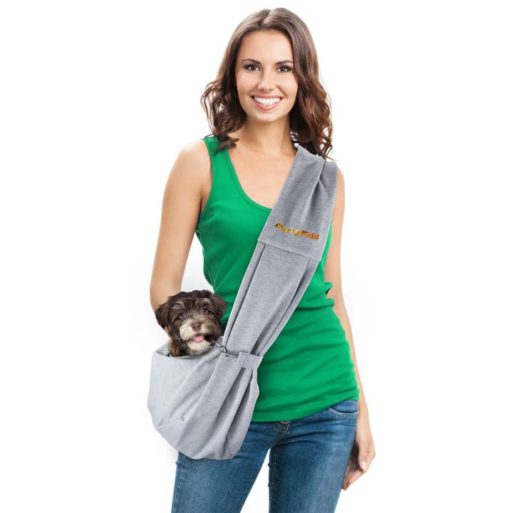 Furry Fido Pet Supplies - Wholesale Pet carrier – Cat/dog - Furry Fido Classic Pet Sling - Grey1