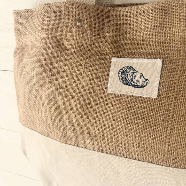 Seagate Studio - Wholesale Beach Bag - Oyster Canvas Tote Beach Bag6