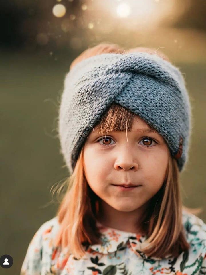 Bandeau d'hiver tricoté pour enfants et adultes pour la vente par Lakeside Knits co