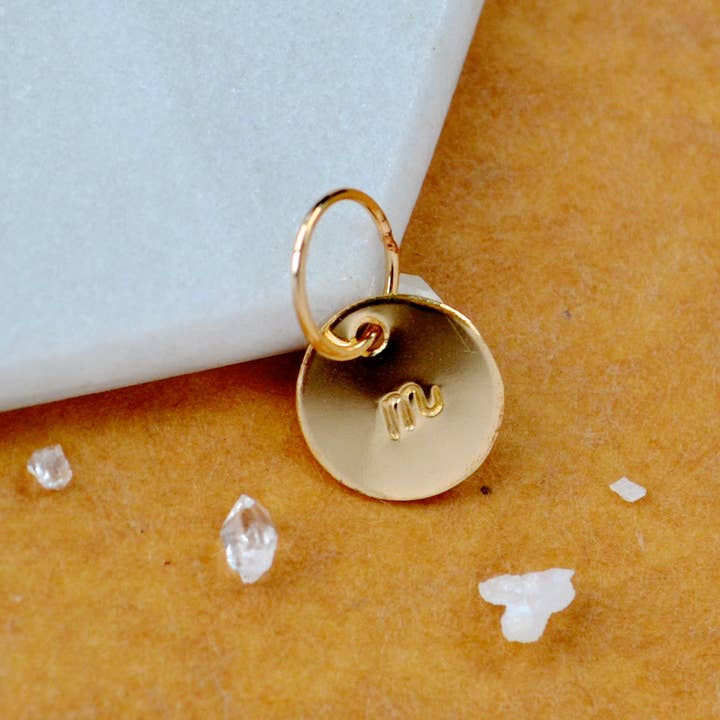 Foamy Wader - Venta al por mayor Abalorios/colgantes individuales - Set de abalorios con letra cursiva en minúscula, con letra cursiva, triple metal44