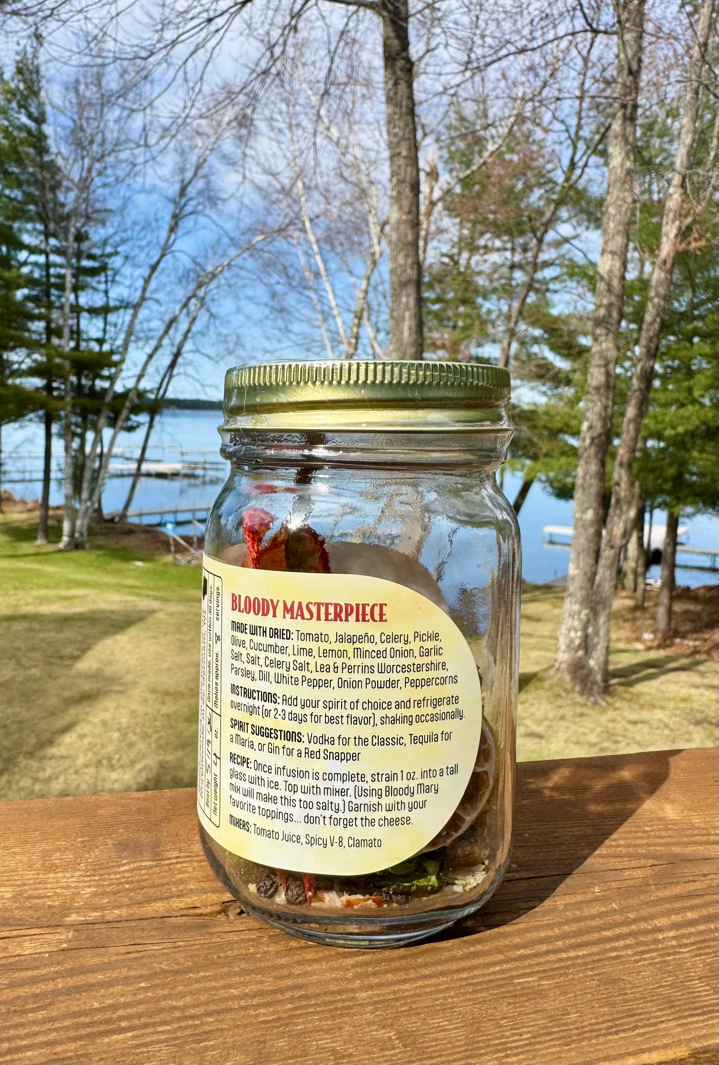 Naturista Monarch - Wholesale Cocktail Mix/Syrup - Bloody Mary - Northwoods Handcrafted Cocktail Kit2