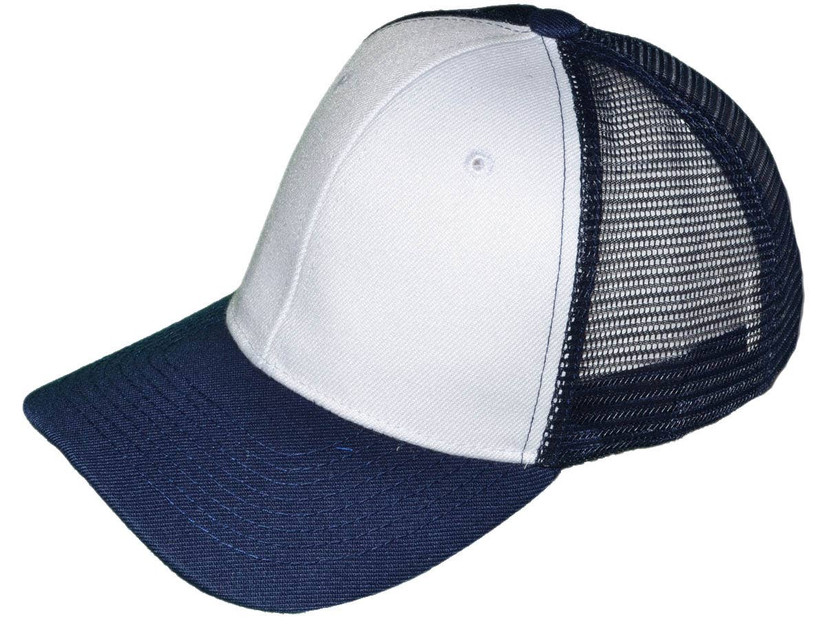Buck Wholesale - Venta al por mayor Gorra trucker - Unisex - Gorras de camionero en blanco - Gorras BK de malla estructurada37