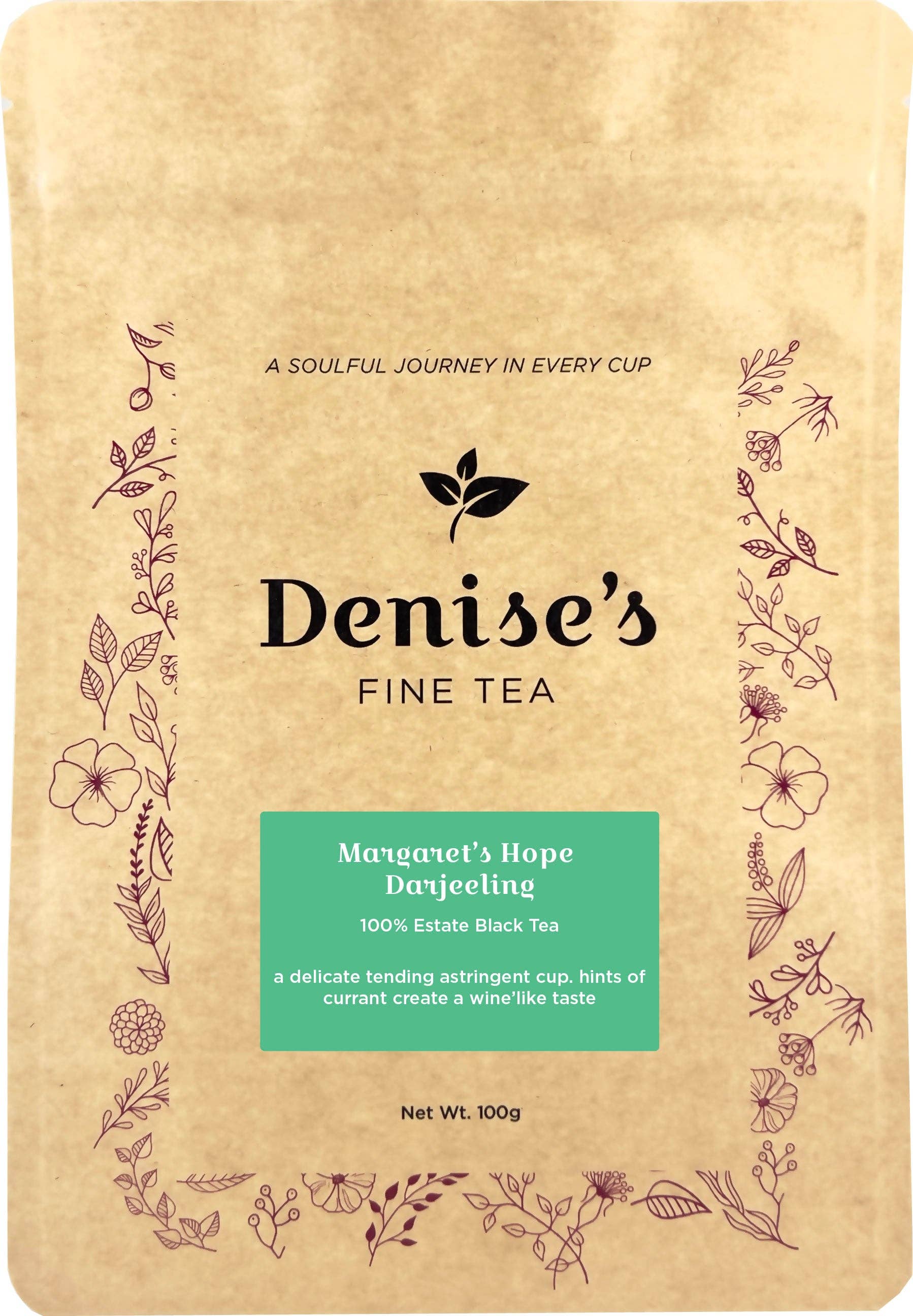 West End Coffee Roasters Ltd. – Engroshandel Løs te – Margaret's Hope Darjeeling (TGFOP) - sort te fra plantage1