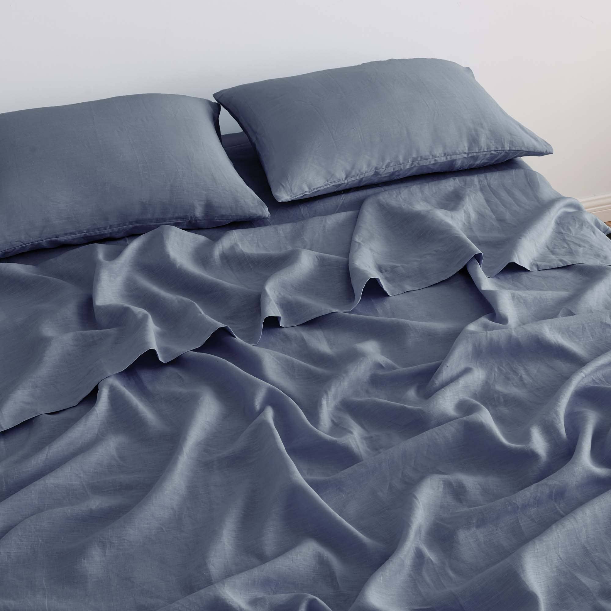 BH Collective - Wholesale Bedding Pillowcase/Sham - 100% European Flax Linen Pillowcase Set18