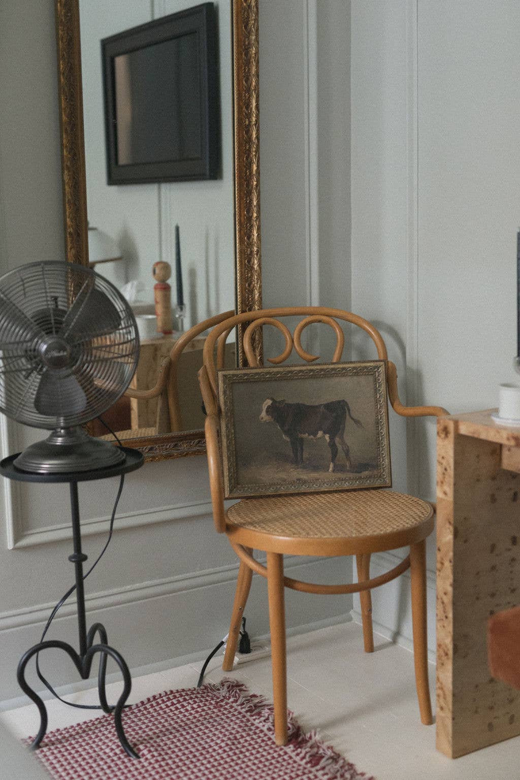 Petal Lane Home – wholesale Art print – Vintage Calf Framed Antique Art9