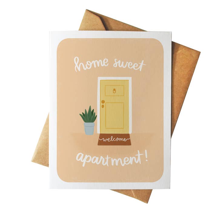 Mazapan Paper Co. - Wholesale Everyday Greeting Card - Home Sweet Apartment