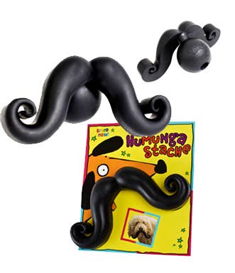 MOODY PET – Engroshandel Tøjdyr - Hund – Humunga Stache hundelegetøj med moustache1