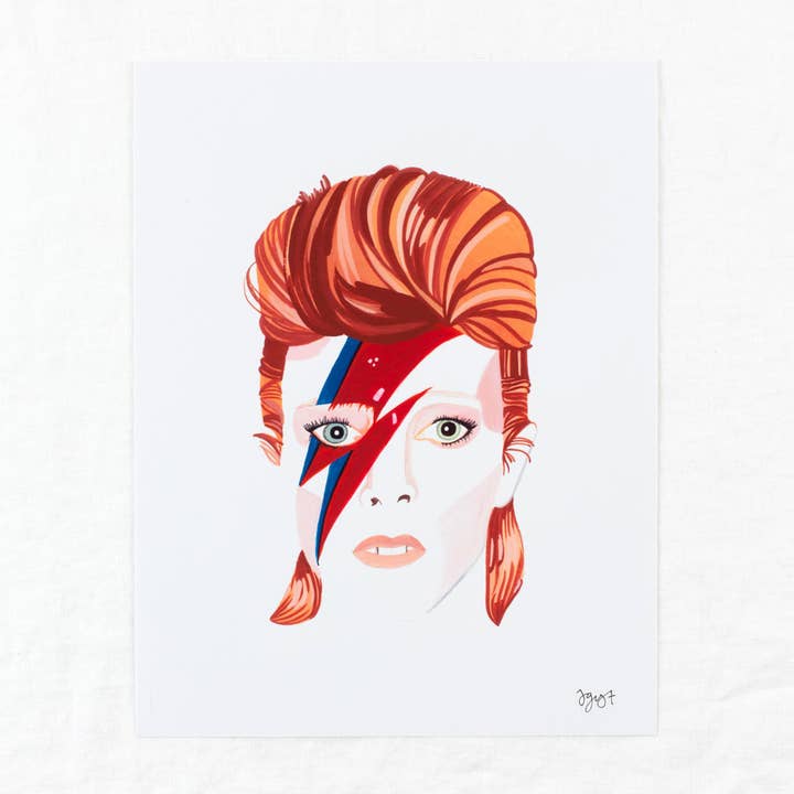 David Bowie Prints for wholesale by Slow As Folk