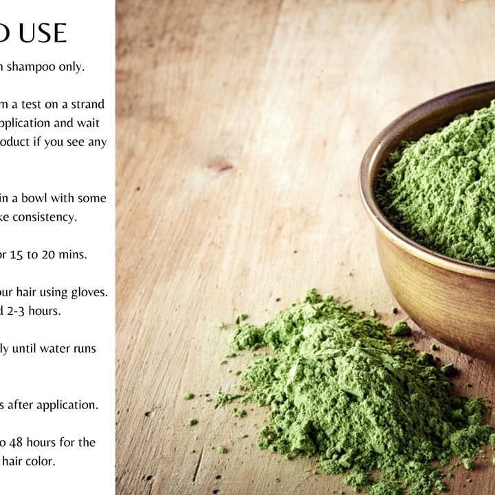 Henna Cosmetics Cypri - Wholesale Hair Dye - Indigo Powder For Hair Dye, Black, Coloring, For Use With Pure Henna 100% Organic | 100 Grams/ (3.57 ounces) | Henna Cosmetics5