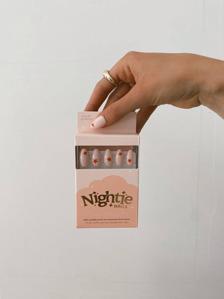 VIAI Beauty - Wholesale Press-On/Fake Nails - NIGHTIE Star Spangled3