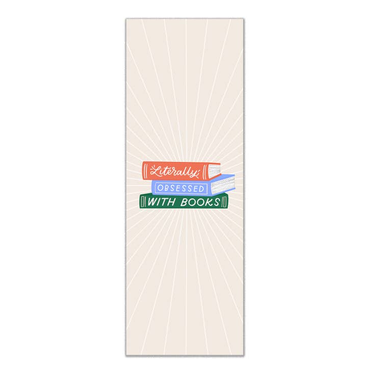 Just Follow Your Art – Marcador por atacado – Literalmente Obcecado com o Marcador de Livros | Engraçado Bookmark Presente