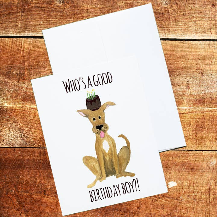 Dogs & Birthday Cakes Stationery for wholesale by Knollwood Lane