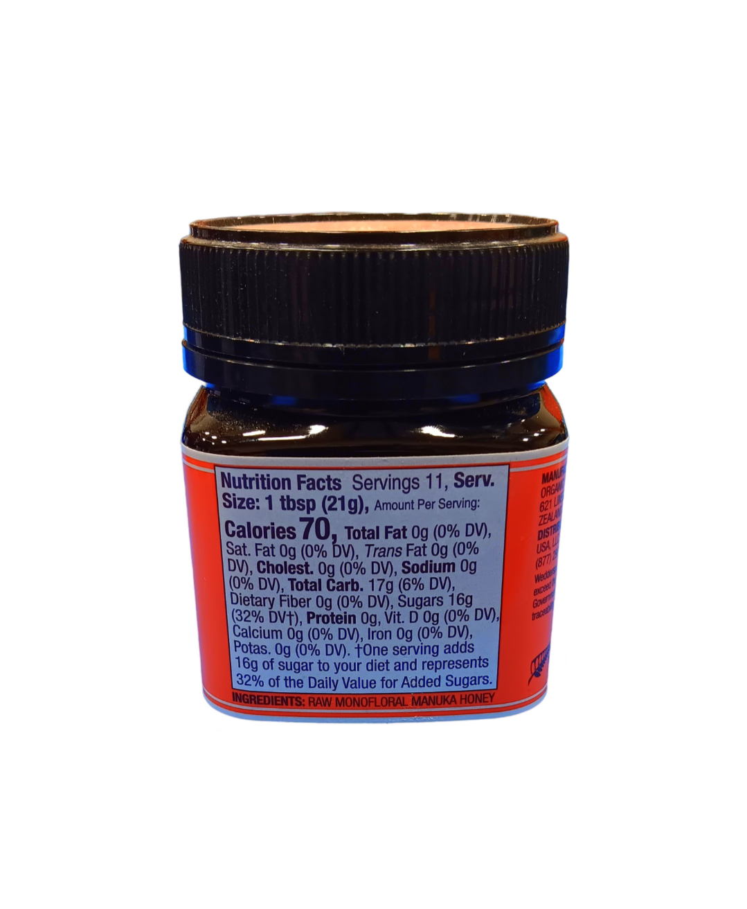 Naturz Beez - Wholesale Honey - Raw Monofloral Manuka Honey KFactor 162