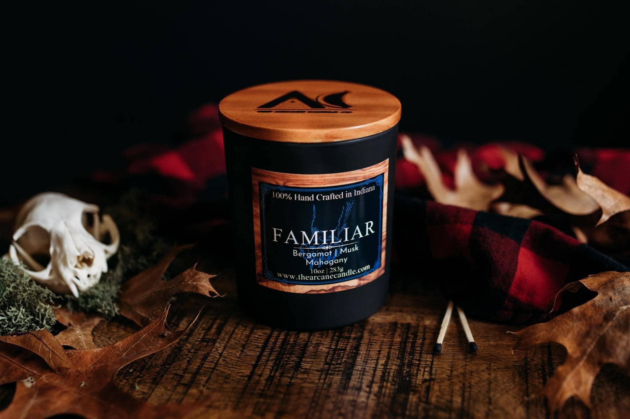 The Arcane Candle - Wholesale Jar/Filled Candle - Familiar2