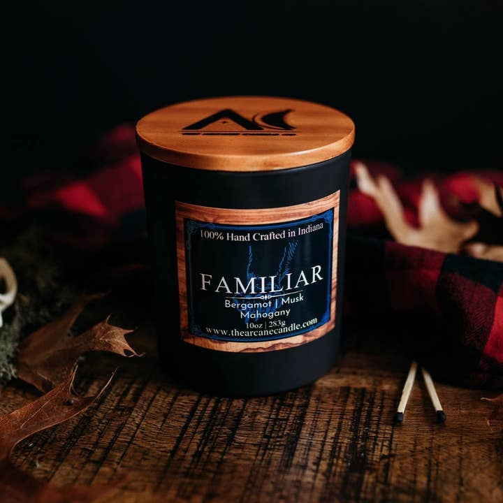 The Arcane Candle - Wholesale Jar/Filled Candle - Familiar2