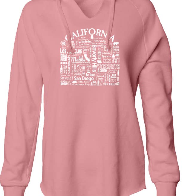 Sweat femme California State Destination pour la vente par The Buffalo Works