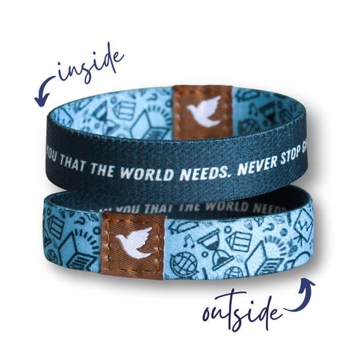 Pink Salt Riot - Vente Bracelet tissé/tressé - Offrez votre cadeau Kids TruthBand4