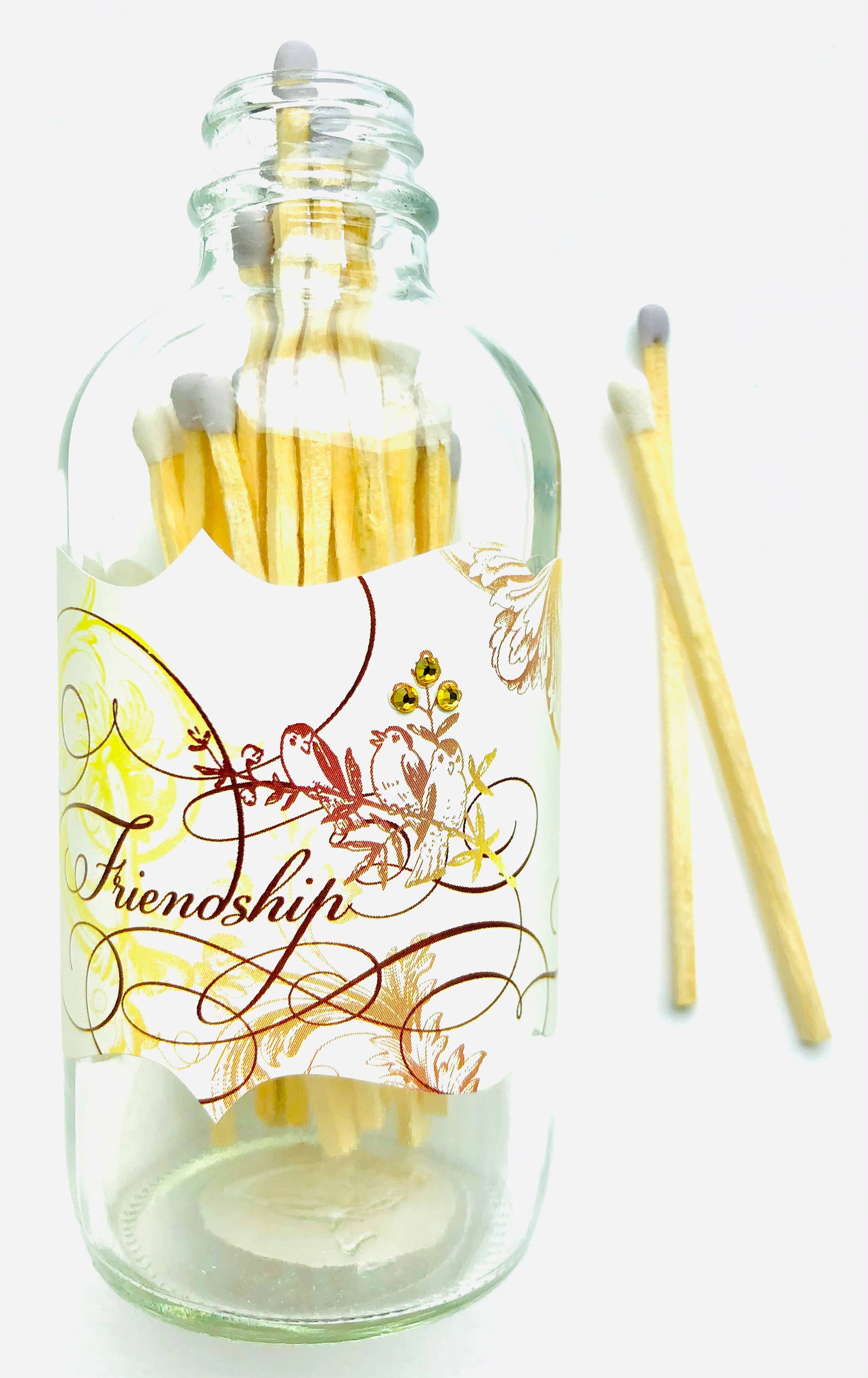 Love & Luck Greetings – wholesale Matches – 3 Inch Matches Friendship1