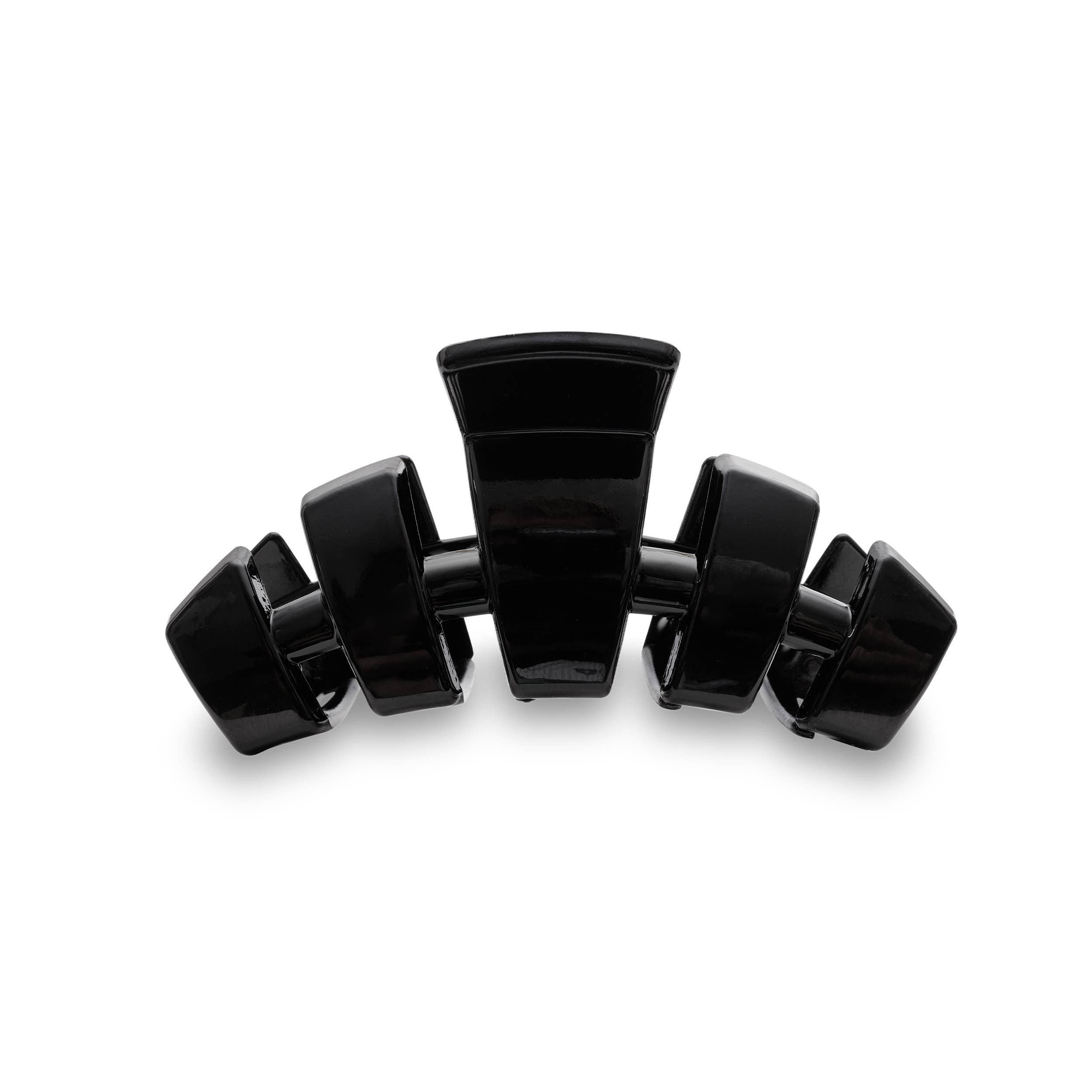 TELETIES - Wholesale Hair Clip - Women's - Classic Hair Clip | Med. | Jet Black