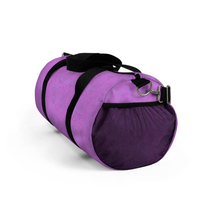 Los Angeles Mercantileâ„¢ - Wholesale Weekender Bag - Women's - Purple Rose Duffel Bag Flower Lover Gym Bag7