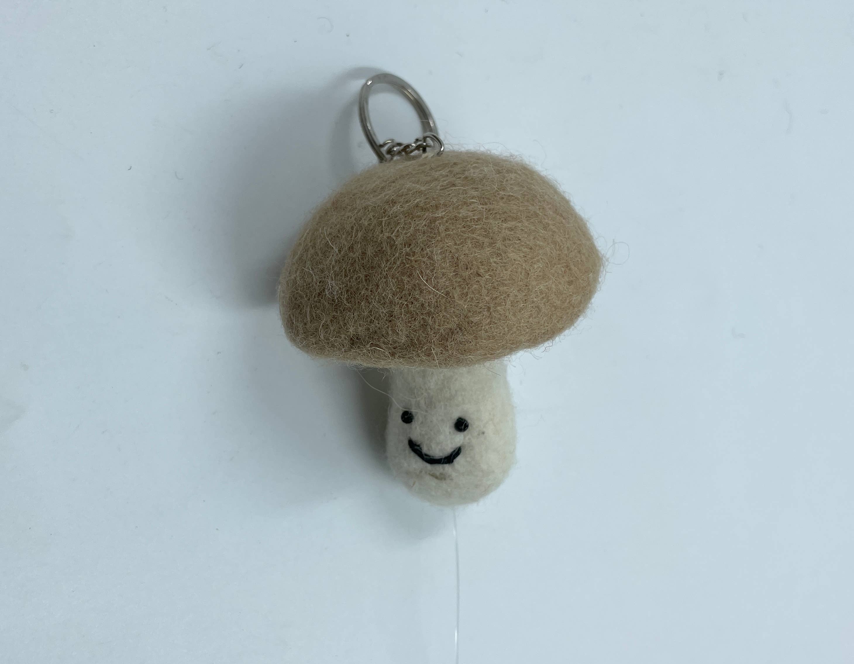 Funky Yak Ltd – wholesale Keychain – Women's – Handmade Felt Cute Mushroom Keyring1