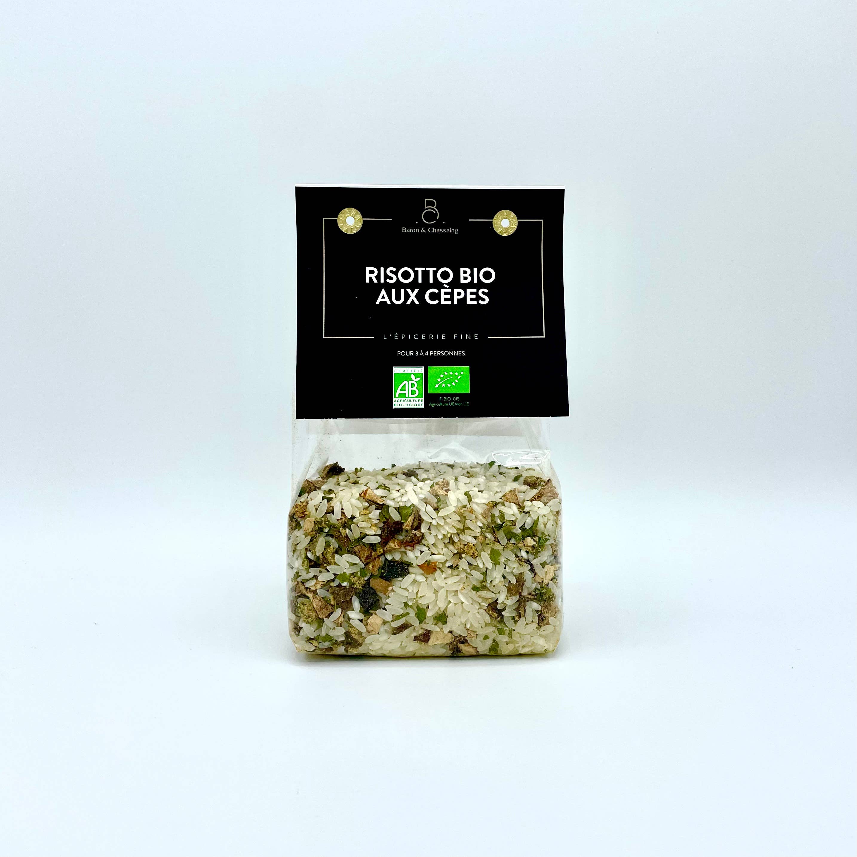 Baron & Chassaing - Wholesale Rijst - Biologische risotto met eekhoorntjesbrood - 250 g - AB*