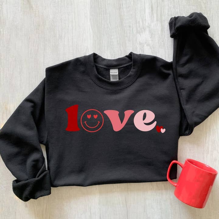 Polaire Love Smile pour la vente par MidWest Tees